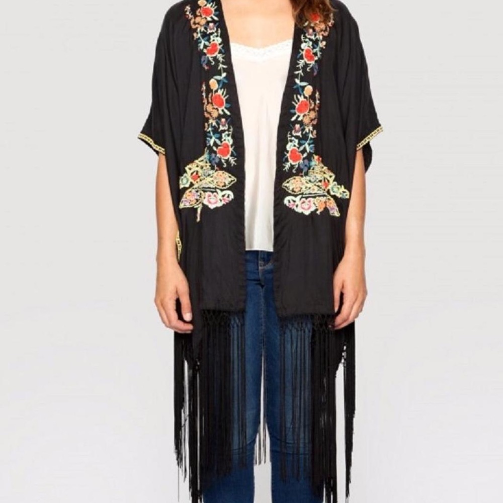 Johnny Was Silk Kimono